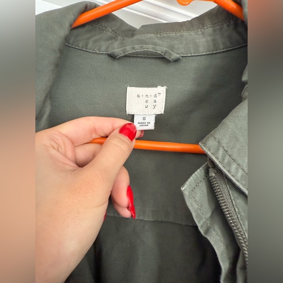 Women’s Army Green Utility Jacket Size Small - Picture 2 of 4